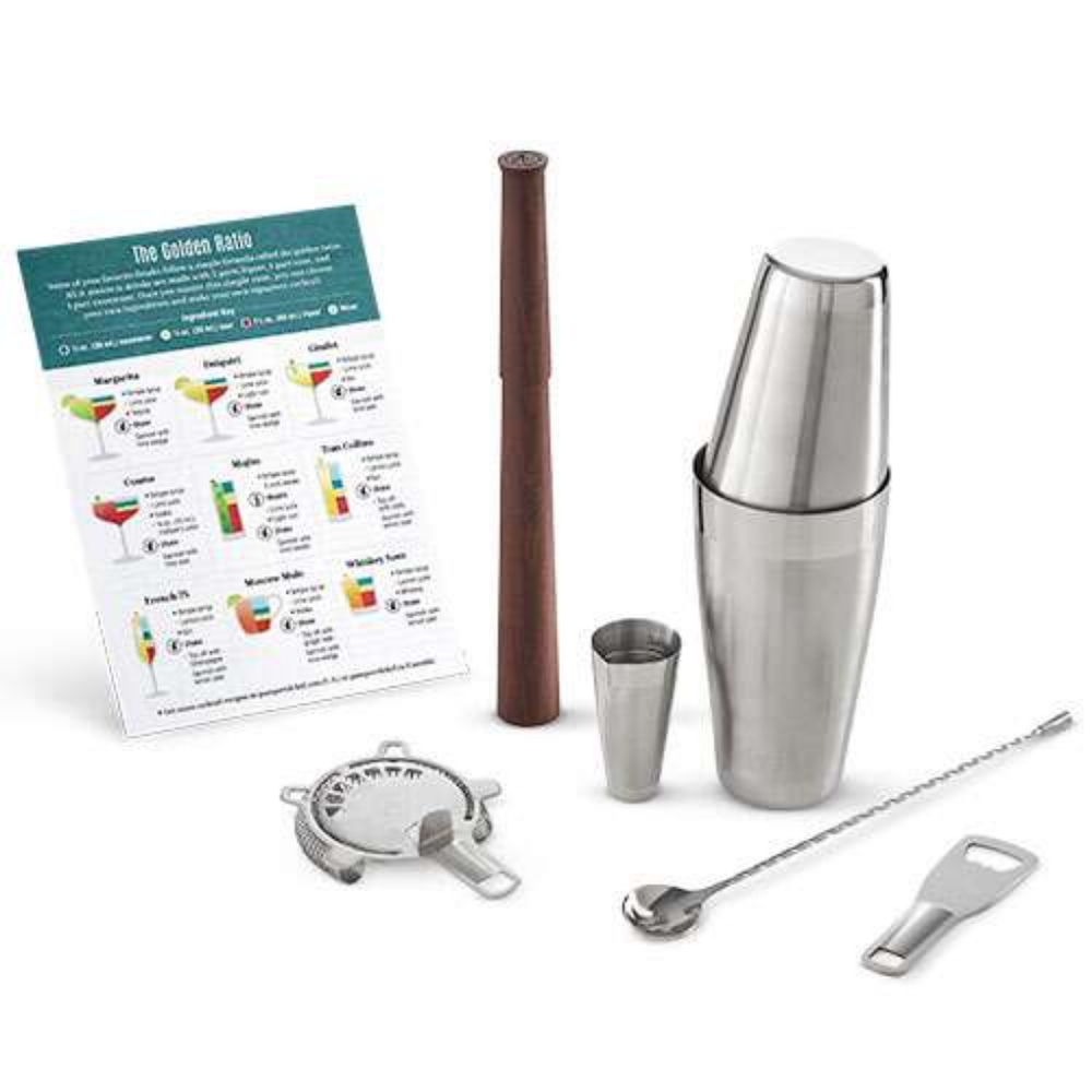 Premium cocktail set Pampered chef nib